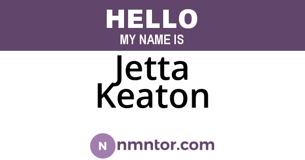 Jetta Keaton