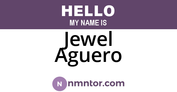 Jewel Aguero
