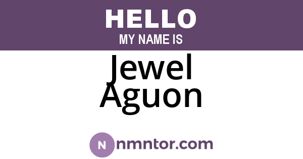 Jewel Aguon