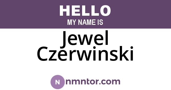 Jewel Czerwinski