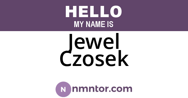 Jewel Czosek