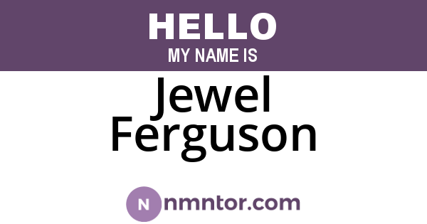 Jewel Ferguson