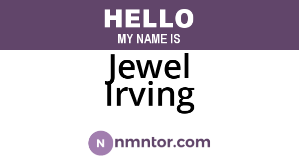 Jewel Irving