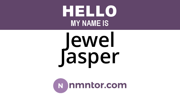 Jewel Jasper