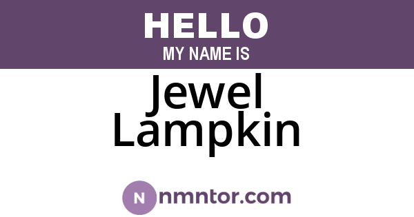 Jewel Lampkin