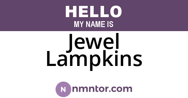 Jewel Lampkins