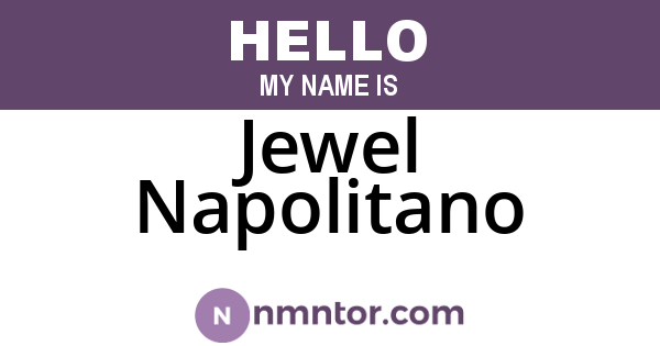 Jewel Napolitano