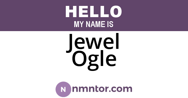 Jewel Ogle