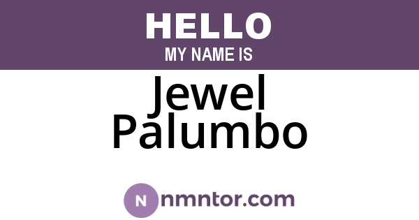 Jewel Palumbo