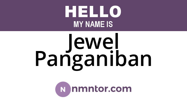 Jewel Panganiban