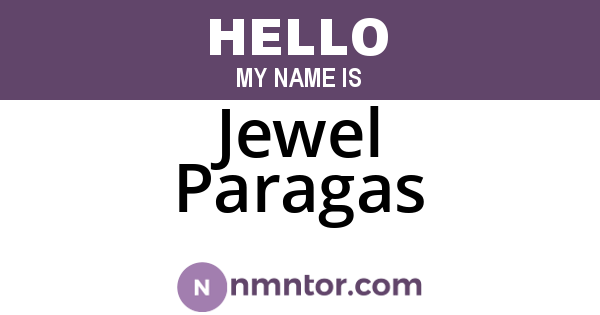 Jewel Paragas