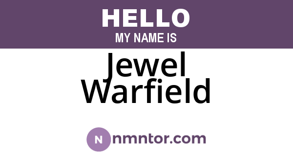 Jewel Warfield