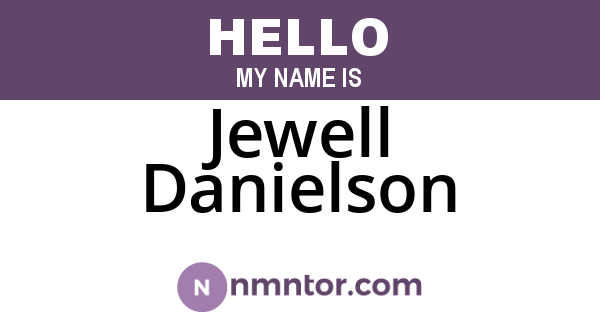 Jewell Danielson