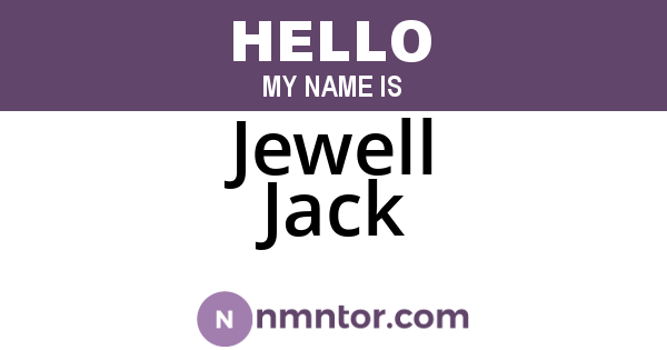 Jewell Jack