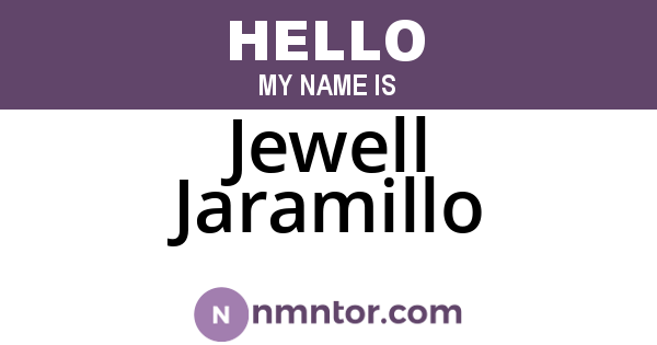 Jewell Jaramillo