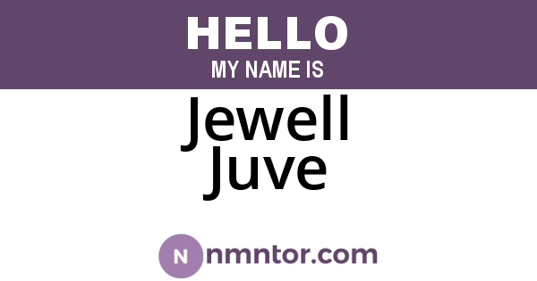 Jewell Juve