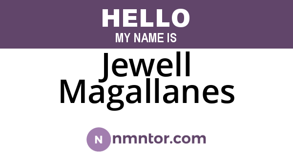 Jewell Magallanes