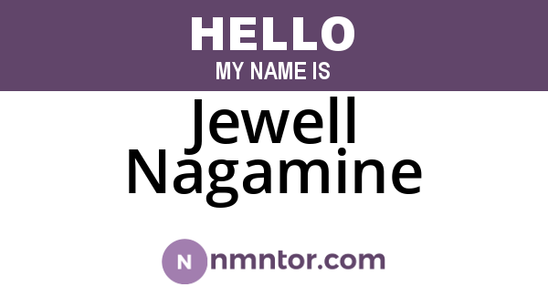 Jewell Nagamine