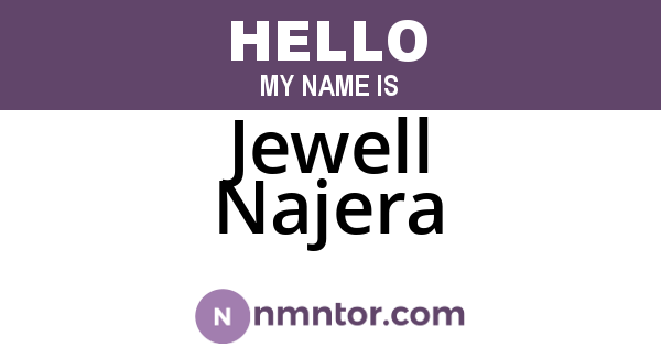 Jewell Najera