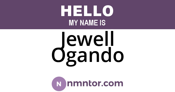 Jewell Ogando