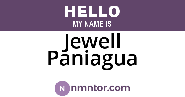 Jewell Paniagua