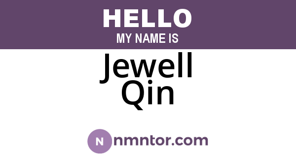 Jewell Qin