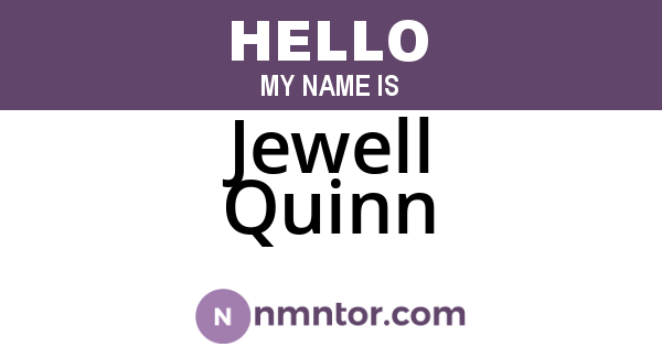 Jewell Quinn
