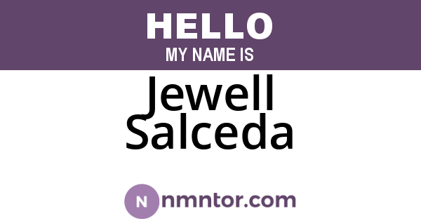 Jewell Salceda