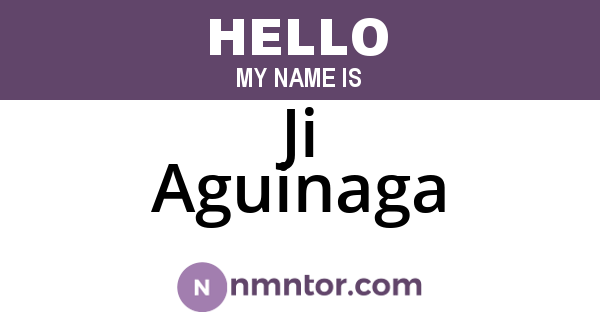Ji Aguinaga