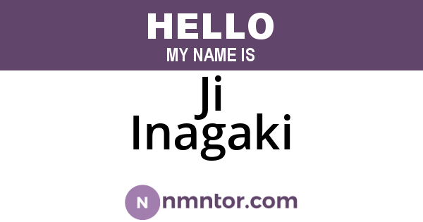 Ji Inagaki