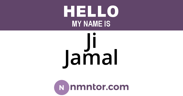 Ji Jamal