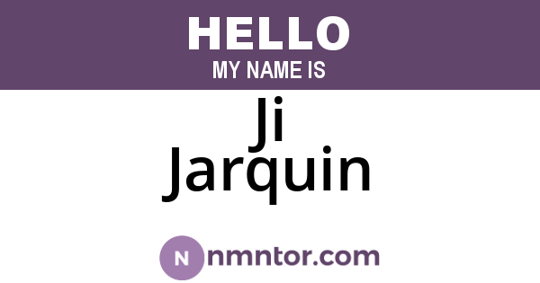 Ji Jarquin