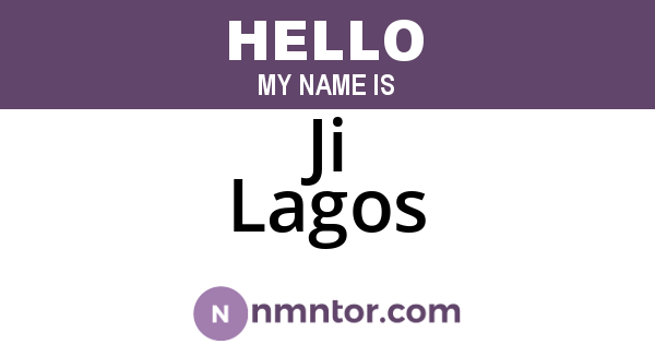 Ji Lagos