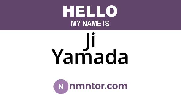 Ji Yamada