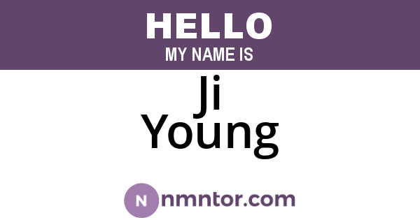 Ji Young