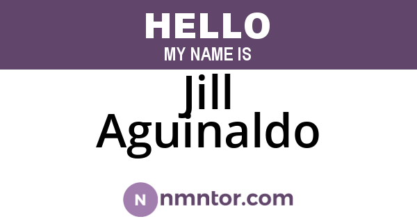 Jill Aguinaldo