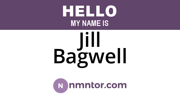 Jill Bagwell
