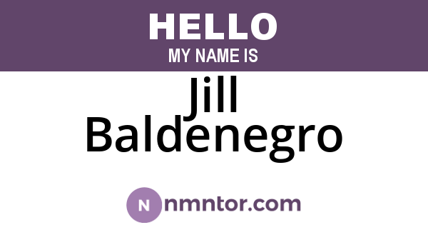 Jill Baldenegro