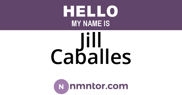 Jill Caballes