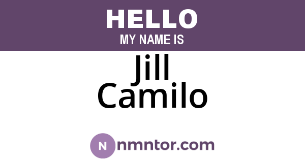 Jill Camilo