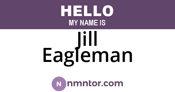 Jill Eagleman