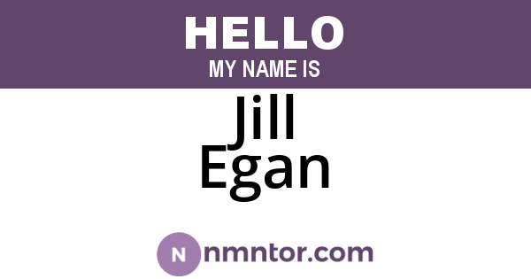 Jill Egan