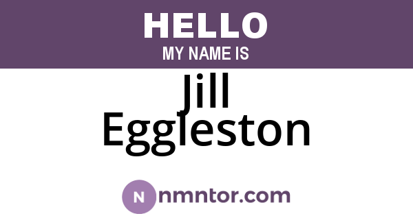 Jill Eggleston
