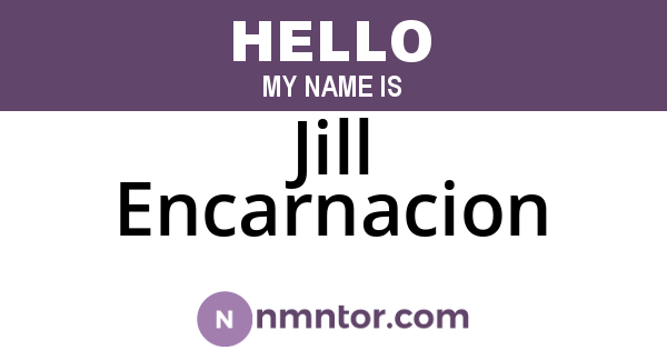 Jill Encarnacion