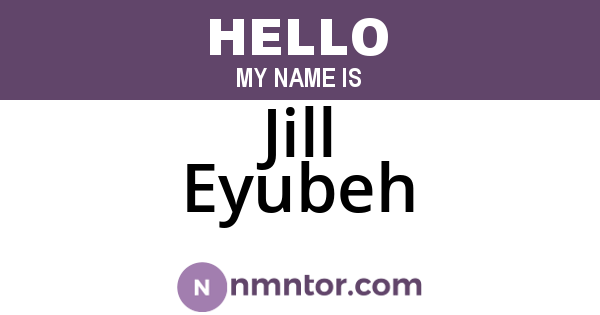 Jill Eyubeh