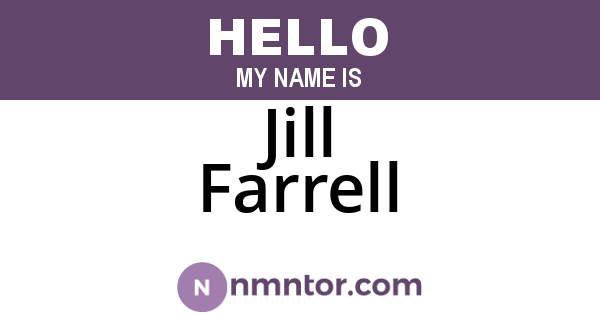 Jill Farrell
