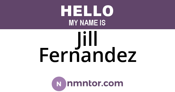 Jill Fernandez
