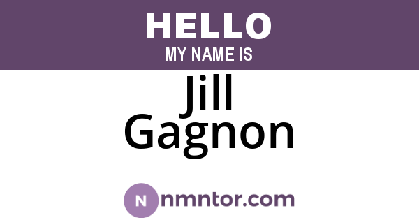 Jill Gagnon