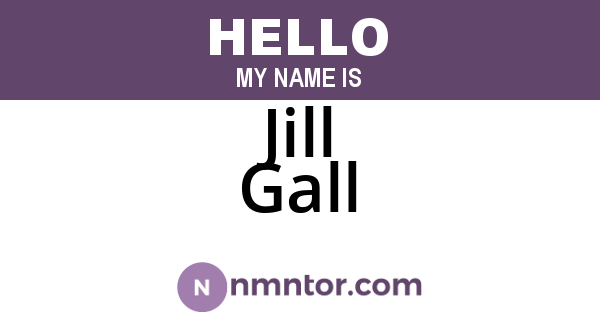 Jill Gall