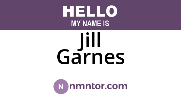Jill Garnes